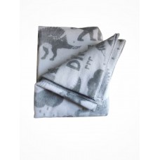 Одеяло детское хлопковое 100×140 серый Диз. 13/30
