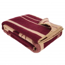 Одеяло шерсть мериноса 170×205 кот красный