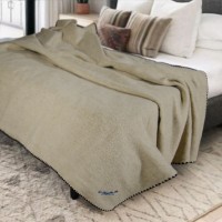 Одеяло шерсть/лен 170×205