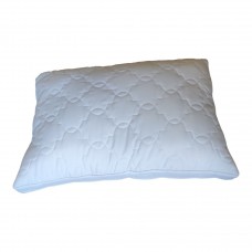 Подушка со вставками 50×70 силиконовая антиаллергенная, белая