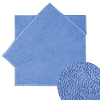 Полотенце махровое яр-400 голубое